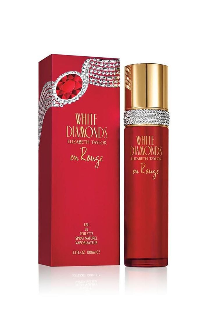 Elizabeth Taylor White Diamonds En Rouge Gift Set (3.4oz)