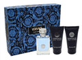 Versace Pour Homme Gift Set with Pouch (3.4oz)