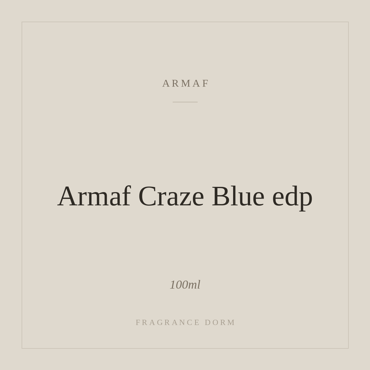 Armaf Craze Blue edp
