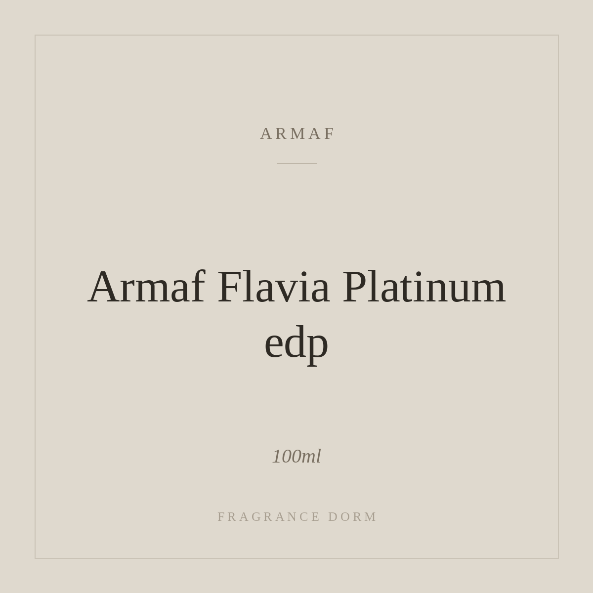 Armaf Flavia Platinum edp