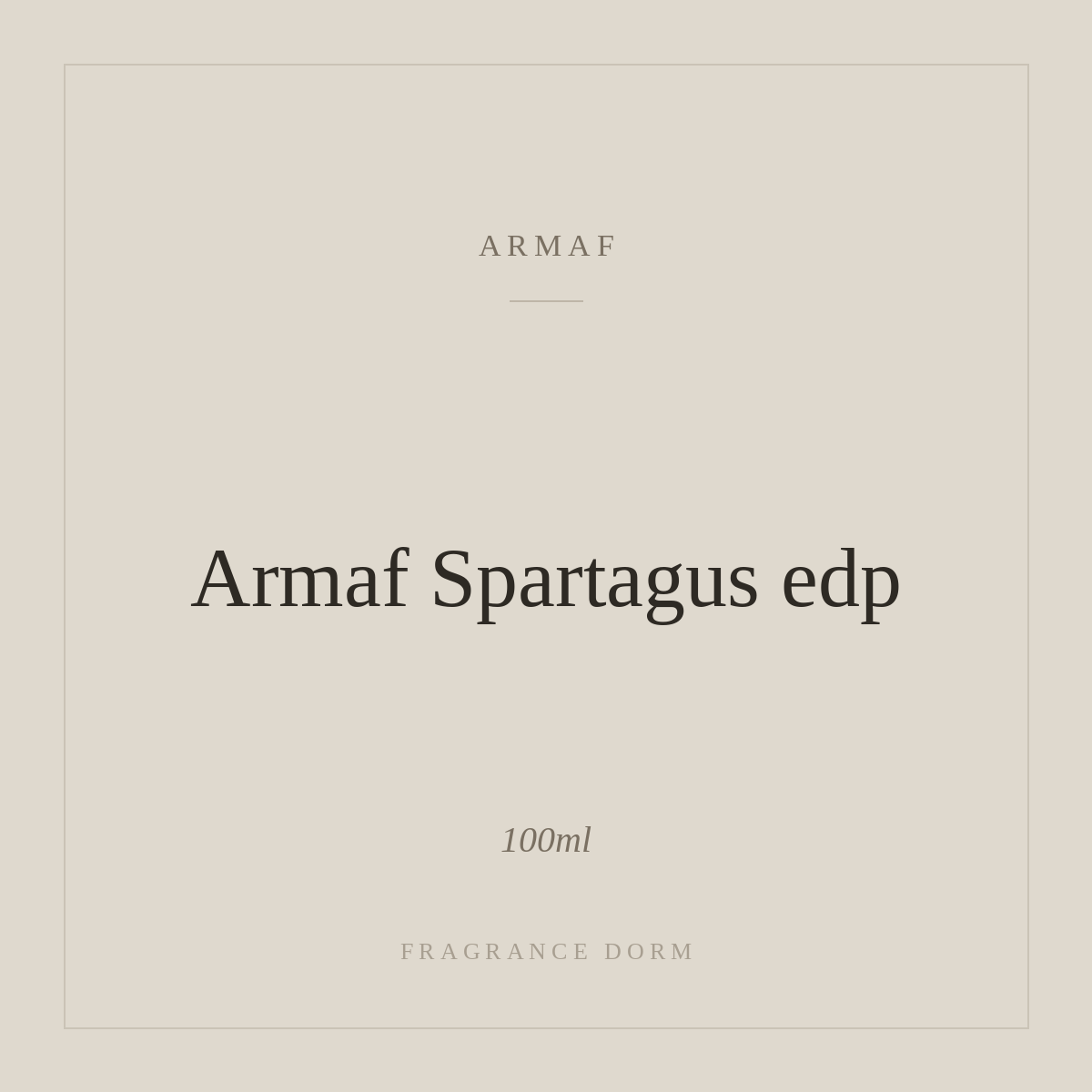 Armaf Spartagus edp