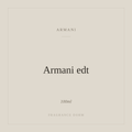 Armani edt