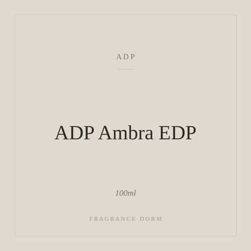 ADP Ambra Eau de Parfum – Kerizz Fragrance Dorm