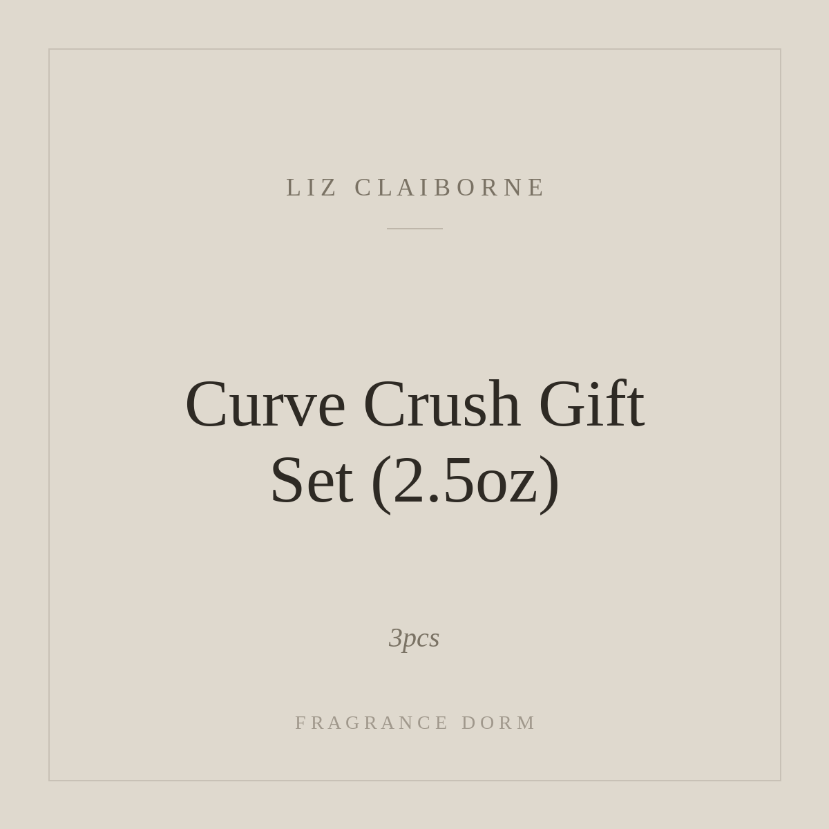 Liz Claiborne Curve Crush Gift Set (2.5oz) – Kerizz Fragrance Dorm