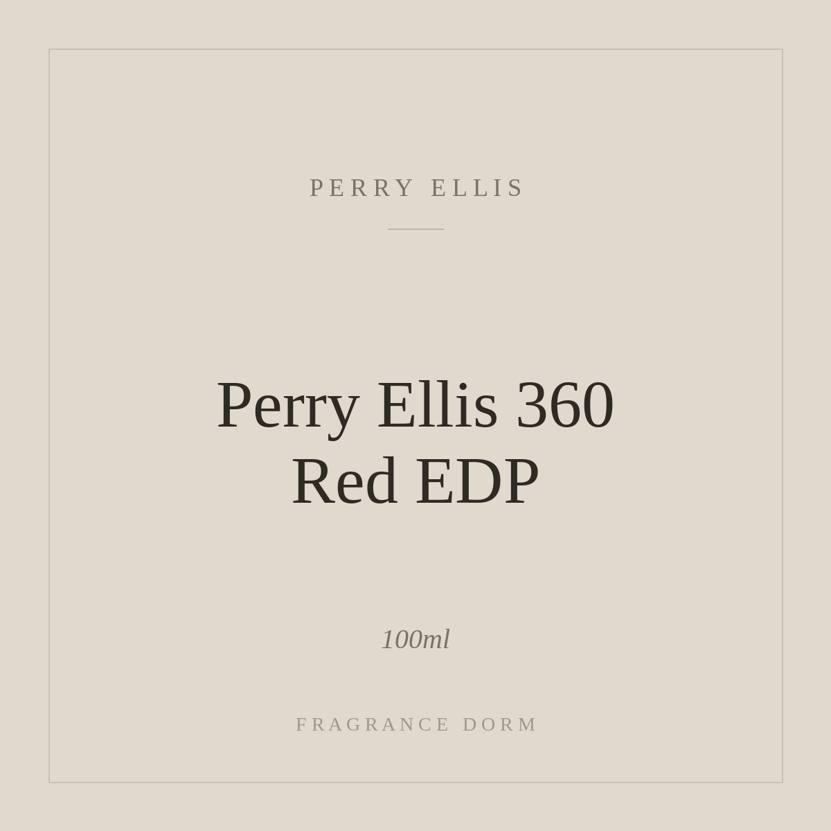 Perry Ellis 360 Red Eau de Parfum – Kerizz Fragrance Dorm