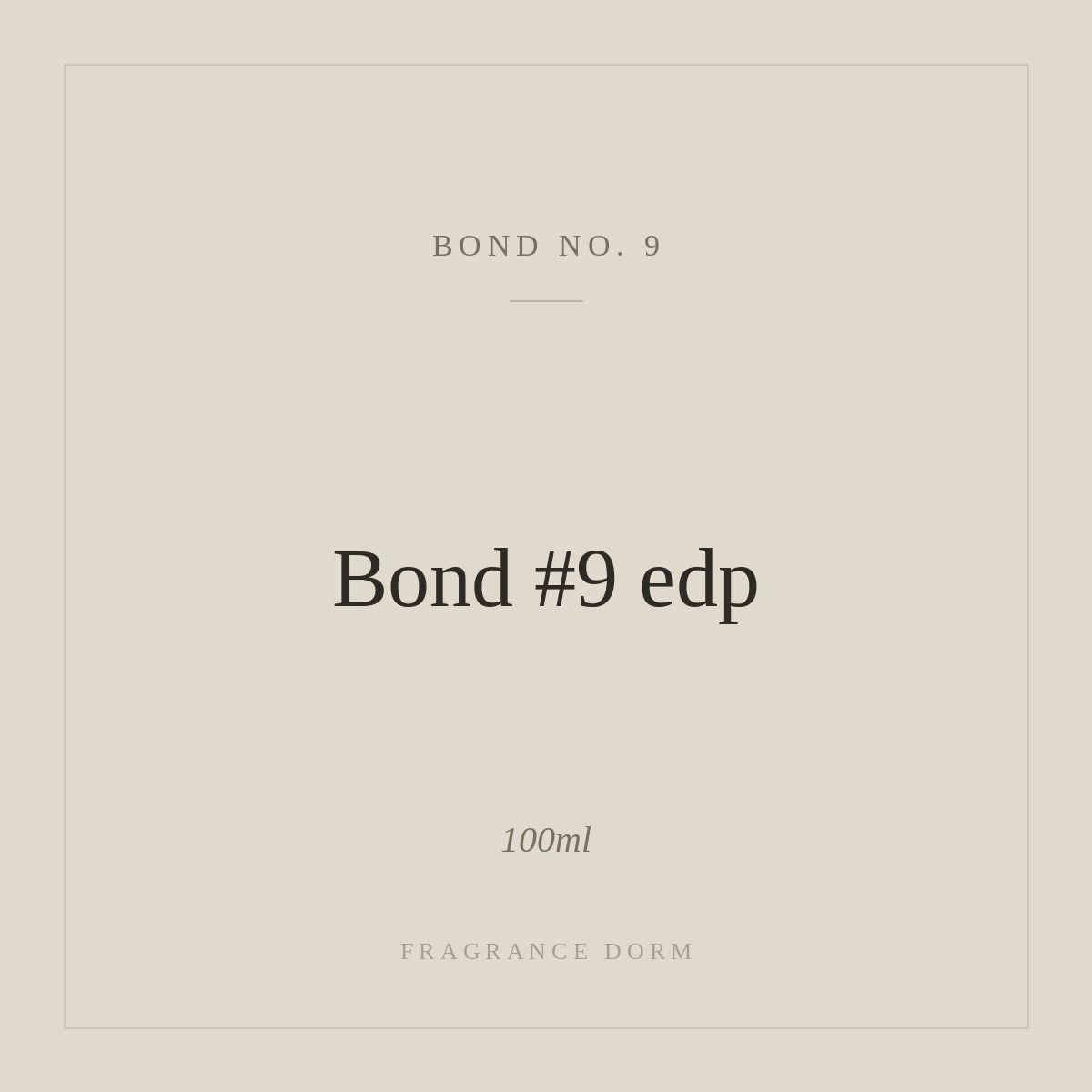Bond #9 edp