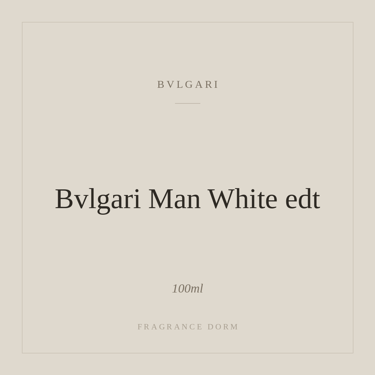 Bvlgari Man White edt