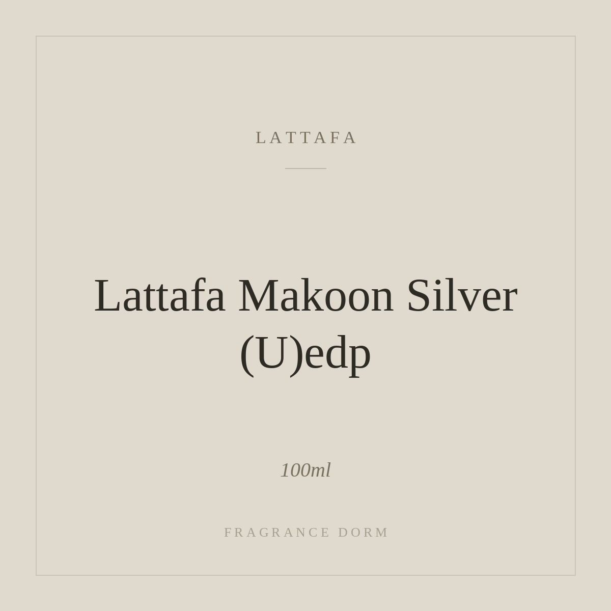 Lattafa Makoon Silver (U)edp