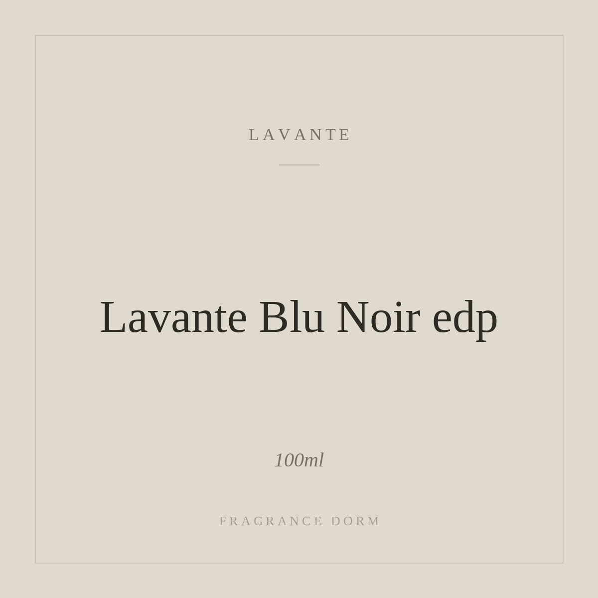 Lavante Blu Noir edp