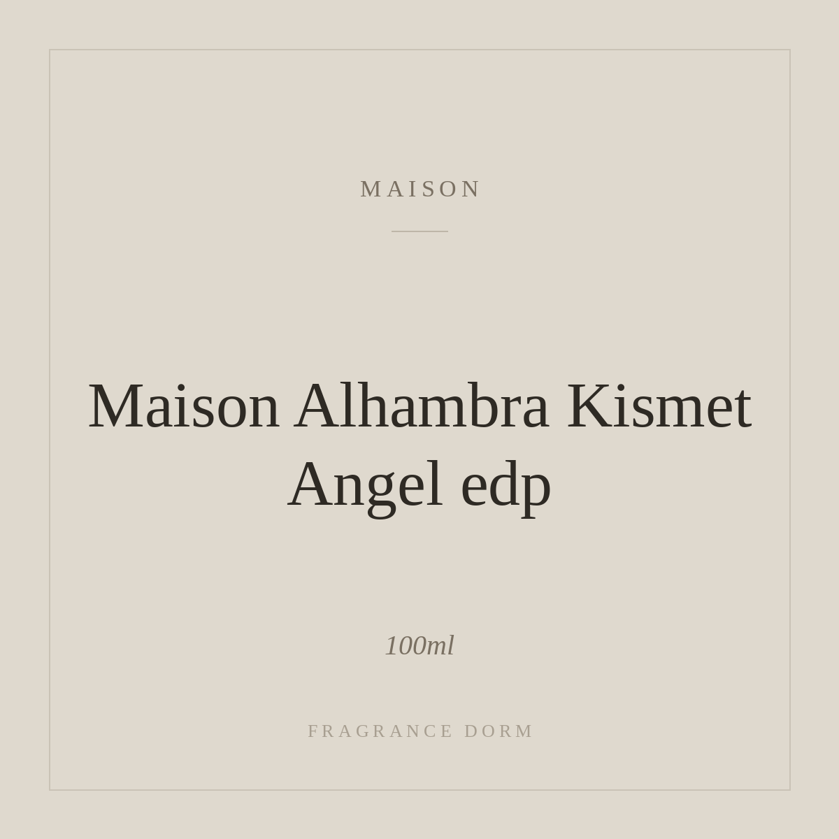 Maison Alhambra Kismet Angel edp