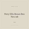 Perry Ellis Brown Box New edt